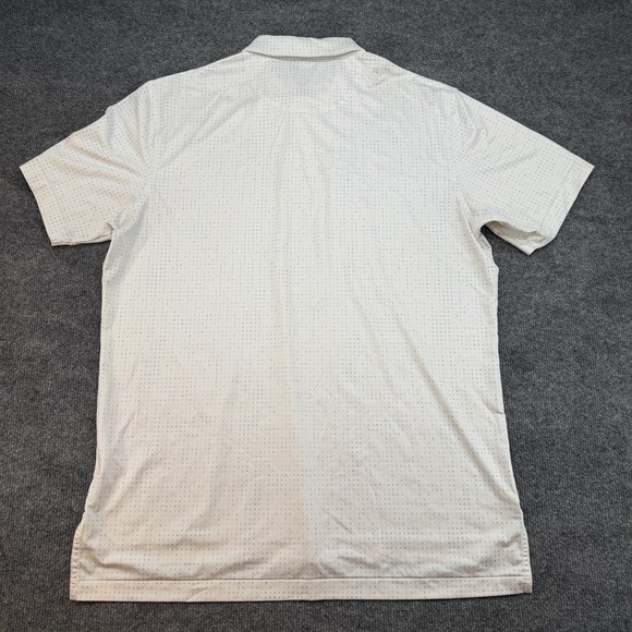 PETER MILLAR Summer Comfort Polo Wordsearch Print Size Medium Gleneagles - Picture 9 of 10